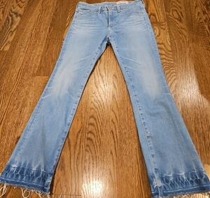 Ag Adriano Goldschmied The Jodi Crop High Rise Flare Crop Size 26 Jeans Jean